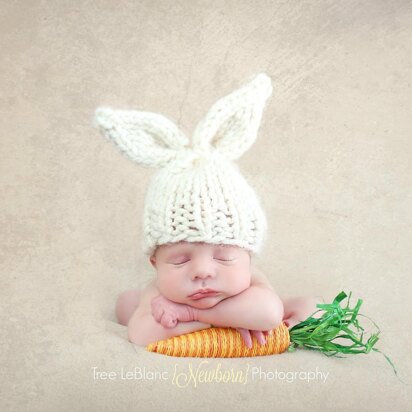 Baby Bunny Ears Hat Easter Newborn Photography Prop Spring