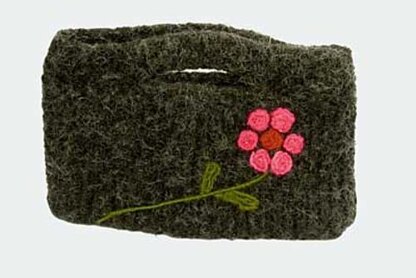 Double-Knit Felted Clutch