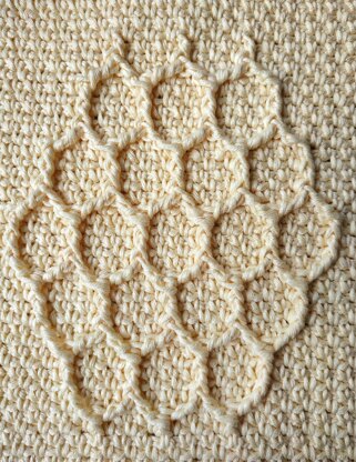 Honeycomb washcloth