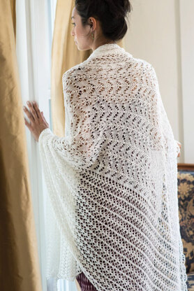 Island Wrap in Berroco Modern Cotton DK - 3-2 - Downloadable PDF