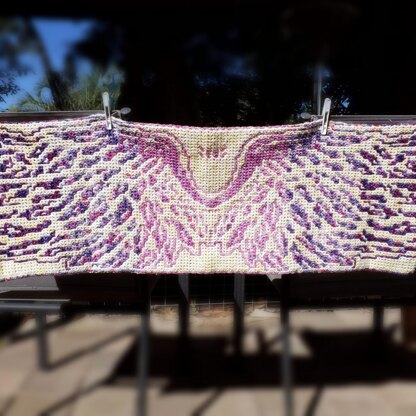 Wings are Freedom Shawl