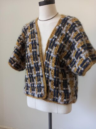 Tweed Short Sleeved Jacket
