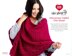 Interwoven Cabled Chic Shawl in Red Heart Chic Sheep - LW5904 - Downloadable PDF