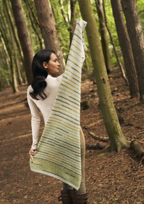 Triangular Shawl in Rowan Kidsilk Haze PDF