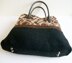 Trendy leopard-print handbag