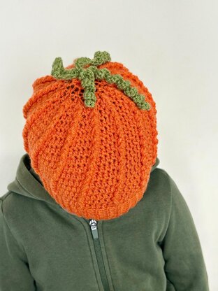 Pumpkin Spiral Hat