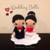 Wedding Dolls (Mini "Chibi" Bride & Groom Couple)