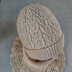 Foliage crochet hat
