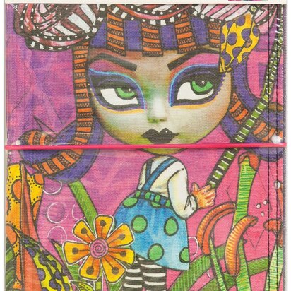 Ranger Dyan Reaveley's Dylusions Dyalog Canvas Printed Cover 5"X8" - Believe