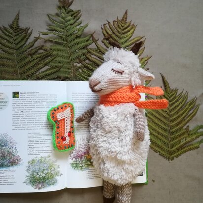 Toy Knitting Patterns -Knit Goat
