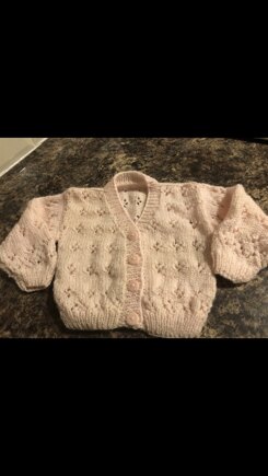 Pretty pink cardigan #2