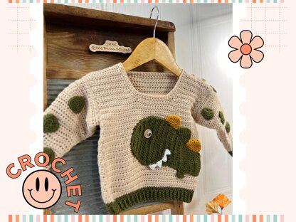 Dinotastic, Crochet Dinosaur Jumper