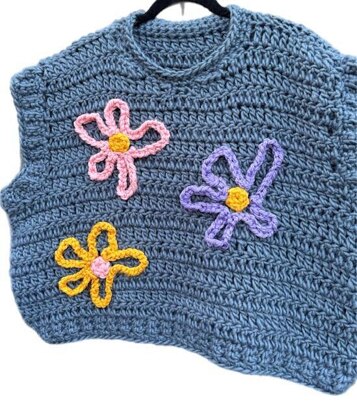 BUTTERCUP CROCHET TANK TOP