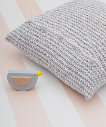 "Nite Nite Cushion" - Cushion Crochet Pattern For Home in MillaMia Naturally Soft Merino by MillaMia