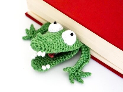 Crocodile Bookmark Crochet Pattern