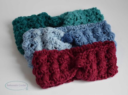 Berry Bliss Twist Ear Warmer