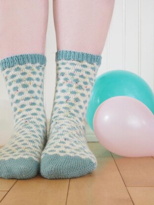 Polka Dot Party Socks