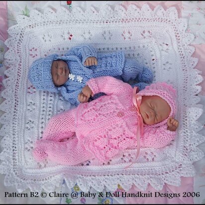 Traditional Layette for 7-12” doll