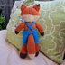 Vintage Style Toby the Fox Knitting Pattern