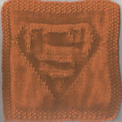 Superman Dishcloth Pattern