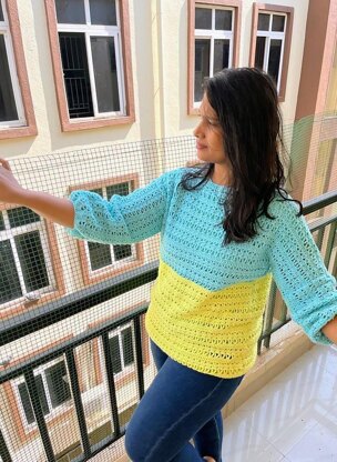 Crochet Pattern - Jessy Pullover