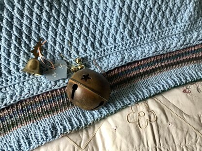 Antique Bell Baby Blanket