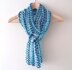 Little blue summer scarf