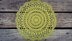 Round Lace Doily Written Pattern
