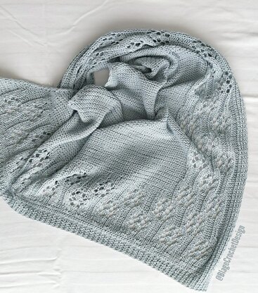 Bergenia shawl