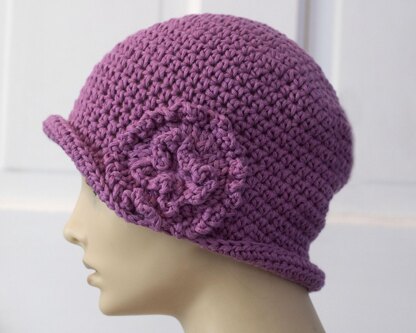 Cotton Flapper Cloche