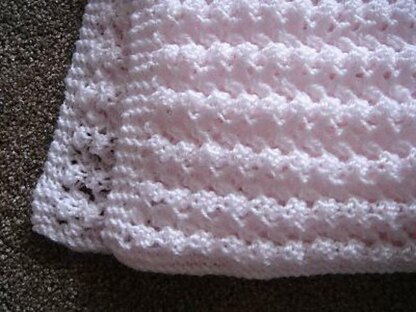 Delicate Lacey Baby Afghan