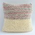 ‘Beginner’ Cushion Cover and Throw.