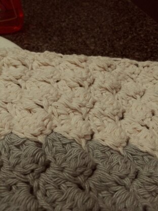 Ripple Stitch Washcloth