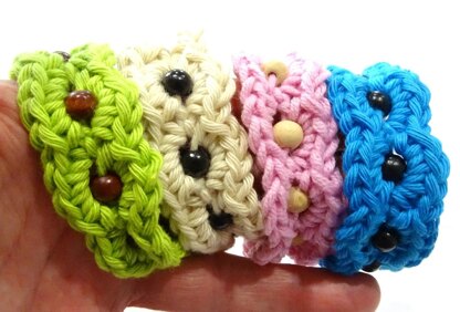 Crochet Beaded Bracelet