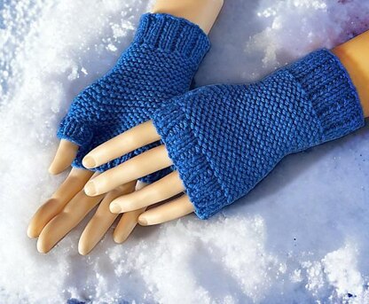 Basic Fingerless Gloves or Mitts