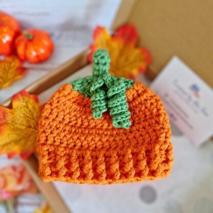 Baby Pumpkin Hat