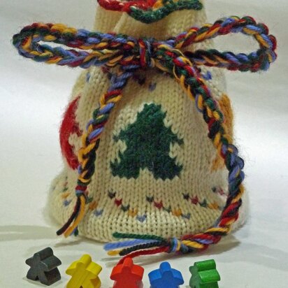 Little Meeple Bag - knitting pattern