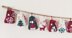 Santa Sacks Advent Calendar Garland