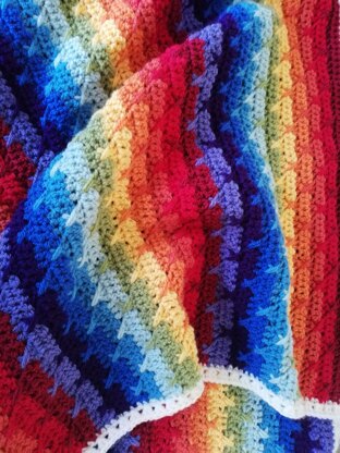 Rainbow Kisses Blanket