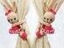 Rabbit Girl Curtain Tie back