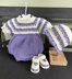 Baby Button Seat Romper Outfit