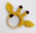 Giraffe ears teether