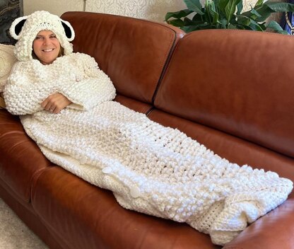 SNUGGLY SHEEP COUCH CARDIGAN