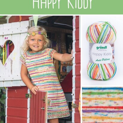 Happy Kiddy Summer Dress in Gründl - Downloadable PDF
