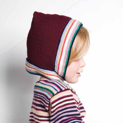 "Bo Bonnet" - Knitting Pattern For Girls in MillaMia Naturally Soft Merino