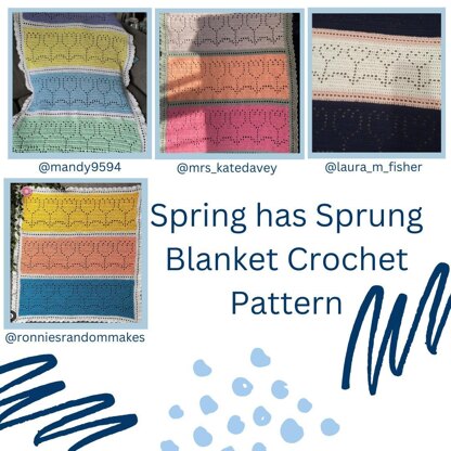 Spring has Sprung Blanket - UK Terms