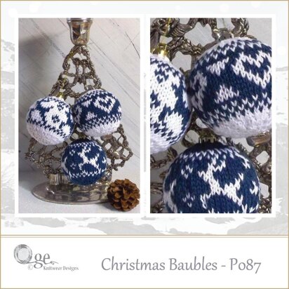 Nordic Inspired Christmas Baubles