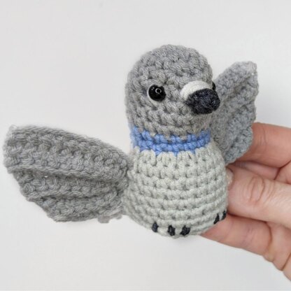 Crochet Pigeon Amigurumi Pattern, Crochet Bird Pattern