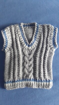 Boy's Sleeveless Sweater