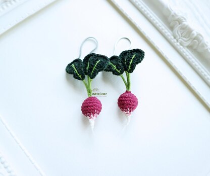 Radish earrings
